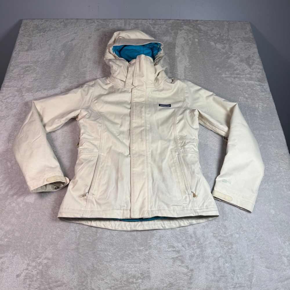 Patagonia H2No Insulated Hooded Jacket Women's XS Cream